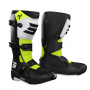 Motocross Boots SHOT Race 4 Black White Neon Yellow
