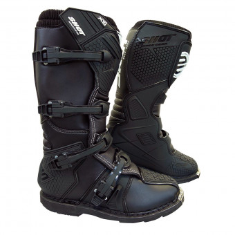 Motocross Boots SHOT X10 2.0 Black Motocross Boots SHOT X10 2.0 Black