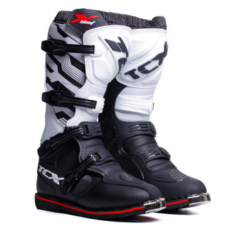 Motocross Boots TCX X-Blast Black White Red
