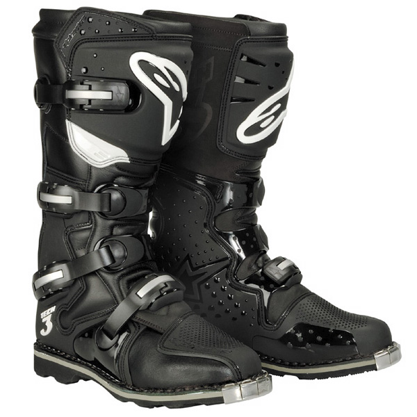 Motocross Boots Alpinestars Tech 3 All Terrain Black