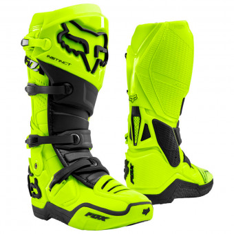 Motocross Boots FOX Instinct Boot Fluo Yellow