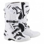 Motocross Boots Alpinestars Tech 10 Supervented White