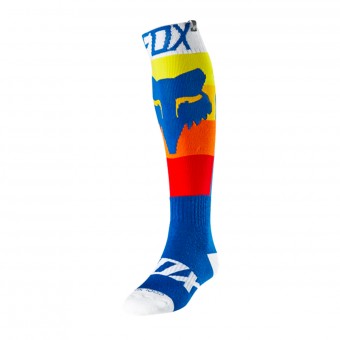 Motocross Shoes FOX Coolmax Thin Draftr Blue