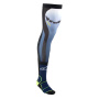 Motocross Shoes Alpinestars Knee Brace Socks Night Navy Yellow Fluo