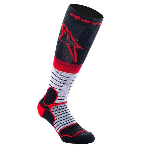 Motocross Shoes Alpinestars MX Pro Socks Black Grey Red Motocross Shoes Alpinestars MX Pro Socks Black Grey Red