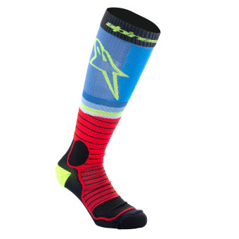 Motocross Shoes Alpinestars MX Pro Socks Black Red Light Blue Motocross Shoes Alpinestars MX Pro Socks Black Red Light Blue