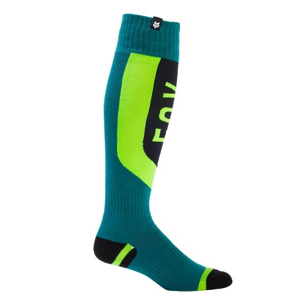 Motocross Shoes FOX 180 Nitro Sock Maui Blue