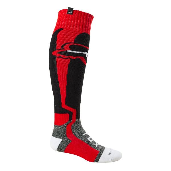 Motocross Shoes FOX 360 Vizen Sock Flo Red