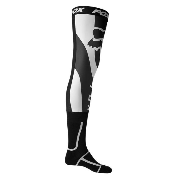 Motocross Shoes FOX Mirer Knee Brace Sock Black