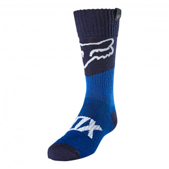Motocross Shoes FOX Sock Revn Blue Kid Motocross Shoes FOX Sock Revn Blue Kid