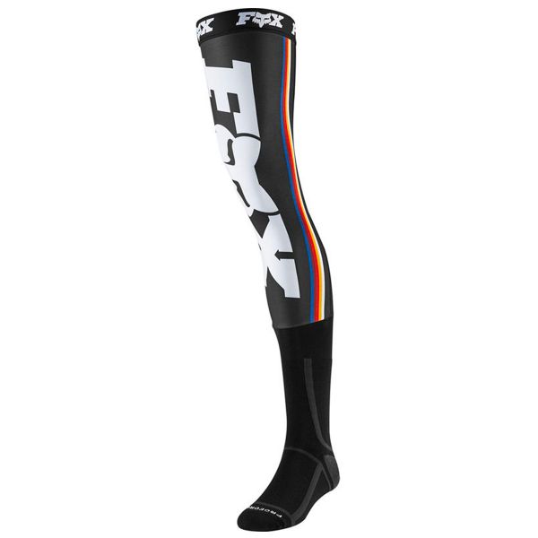 Motocross Shoes FOX Linc Knee Brace Sock Black