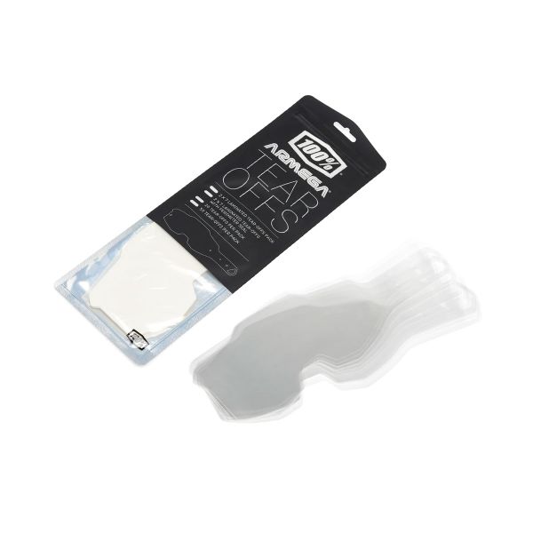 Motocross Goggle Screens 100% Disposable Tear Offs Armega x 20 Motocross Goggle Screens 100% Disposable Tear Offs Armega x 20