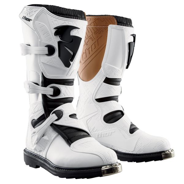 Motocross Boots Thor Blitz MX White