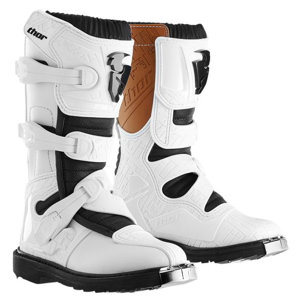 Motocross Boots Thor Blitz White Kid