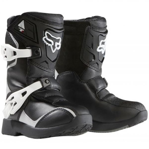 Motocross Boots FOX Comp 5K Black Silver (464)