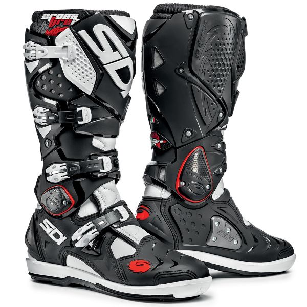 Motocross Boots SIDI Crossfire 2 SRS Black White