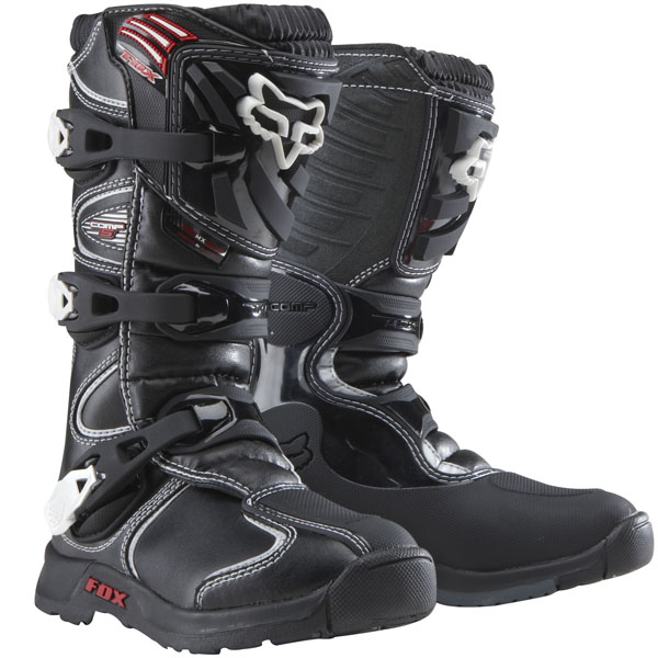 Motocross Boots FOX Comp Kid - Black