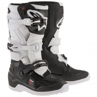 Motocross Boots Alpinestars TECH 7 S Black White Child Motocross Boots Alpinestars TECH 7 S Black White Child