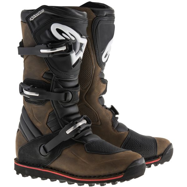 Motocross Boots Alpinestars Tech-T Brown Oiled Motocross Boots Alpinestars Tech-T Brown Oiled
