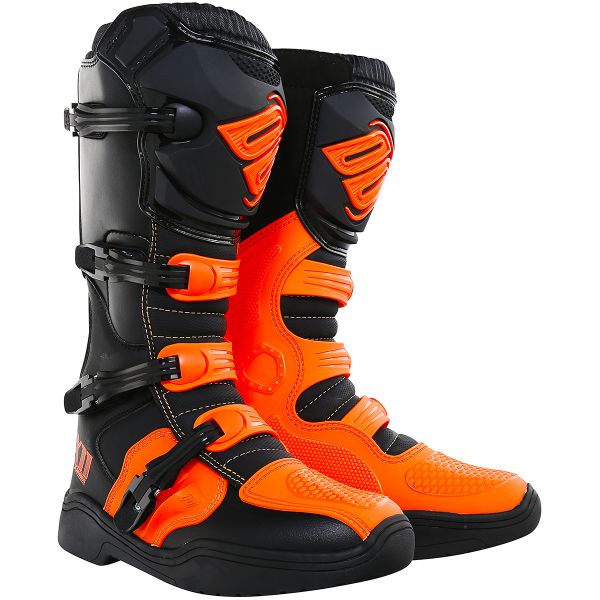 Motocross Boots SHOT X11 Neon Orange