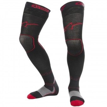 Motocross Shoes Alpinestars Long Mx Socks Black Red Motocross Shoes Alpinestars Long Mx Socks Black Red
