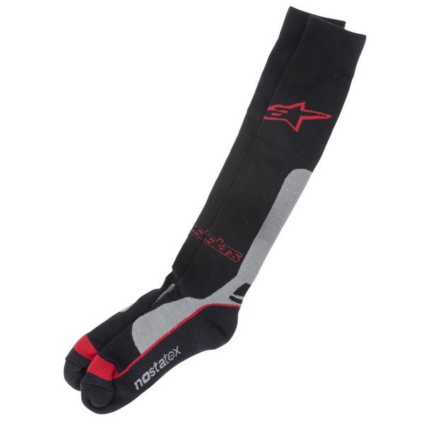 Motocross Shoes Alpinestars Pro Coolmax Socks Red