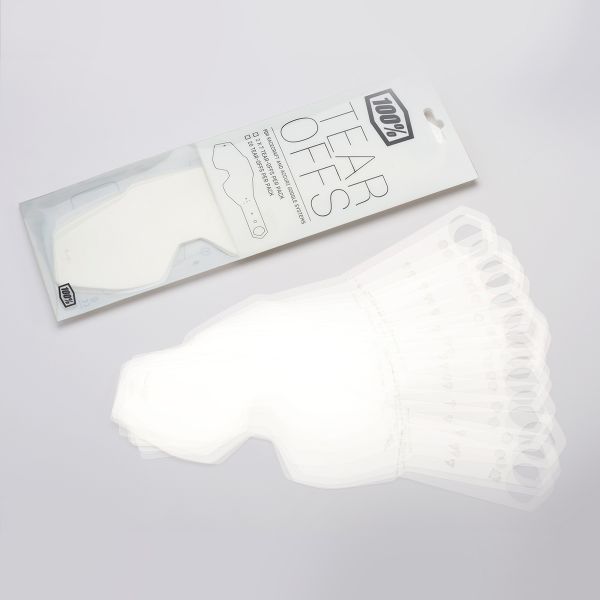 Motocross Goggle Screens 100% Tear Offs Kids Accuri - Strata