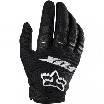 Motocross Gloves FOX Dirtpaw Race Black Kid Motocross Gloves FOX Dirtpaw Race Black Kid