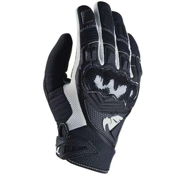 Motocross Gloves Thor Impact Black Black
