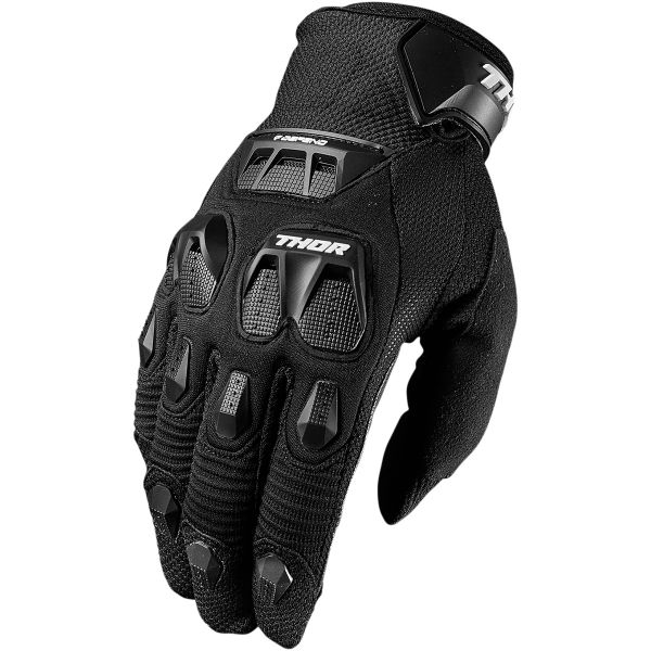 Motocross Gloves Thor Defend Black