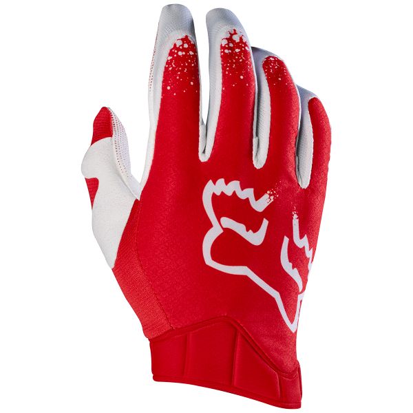 Motocross Gloves FOX Airline Moth Red 003