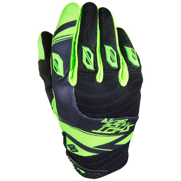 Motocross Gloves SHOT Contact Claw Neon Green Black