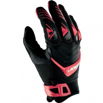Motocross Gloves Thor Deflector Red