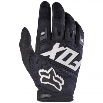 Motocross Gloves FOX Dirtpaw Race Black 001