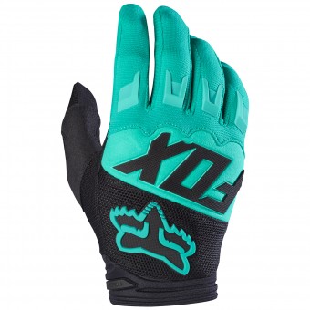 Motocross Gloves FOX Dirtpaw Race Green 004