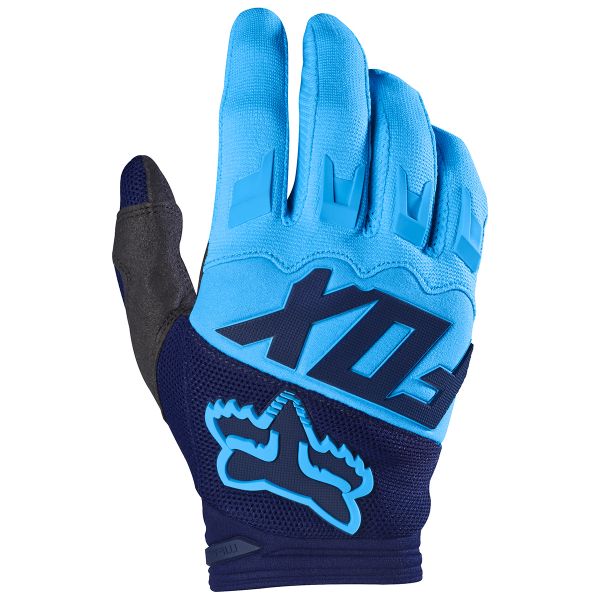 Motocross Gloves FOX Dirtpaw Race Navy 007