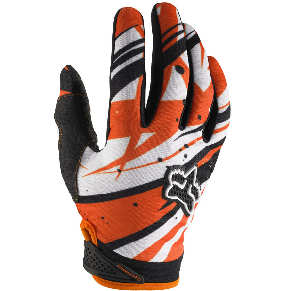 Motocross Gloves FOX Dirtpaw Undertow Orange