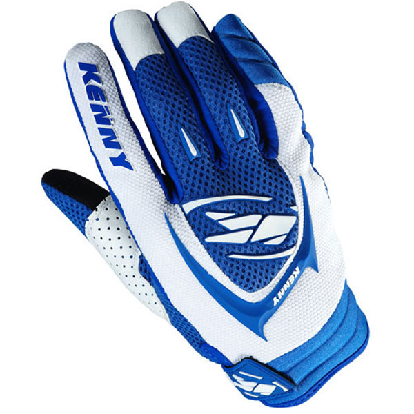 Motocross Gloves Kenny Track Kid Blue