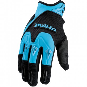 Motocross Gloves pull-in Pro Blue