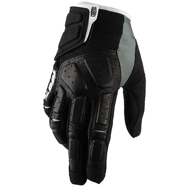 Motocross Gloves 100% Simi Black Motocross Gloves 100% Simi Black