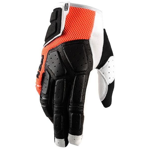 Motocross Gloves 100% Simi Orange