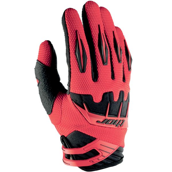 Motocross Gloves Thor Spectrum Red Kids