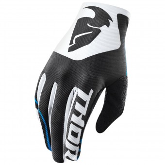 Motocross Gloves Thor Void Bend Black