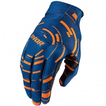 Motocross Gloves Thor Void Plus Circulus Flo Orange Kid Motocross Gloves Thor Void Plus Circulus Flo Orange Kid