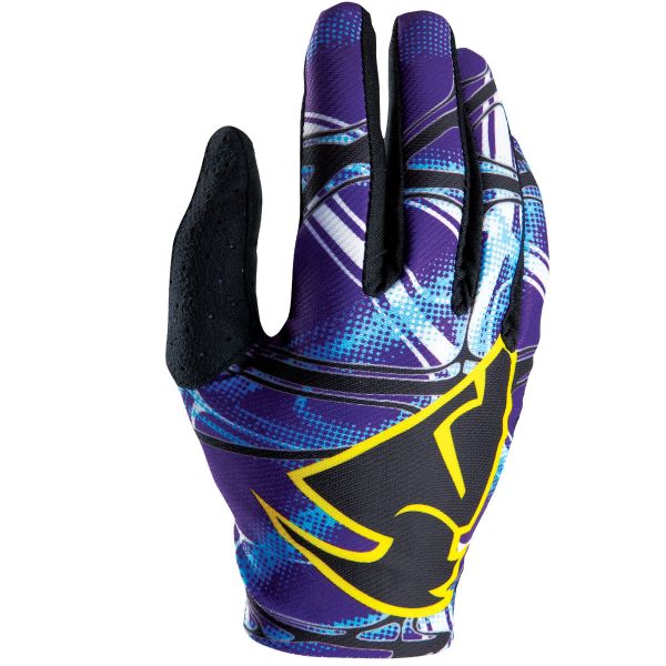 Motocross Gloves Thor Void Purple