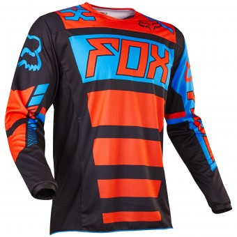 Motocross Jerseys FOX 180 Falcon Black Orange 016