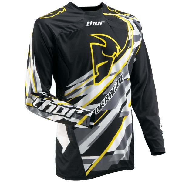 Motocross Jerseys Thor Core Sweep Black Jersey