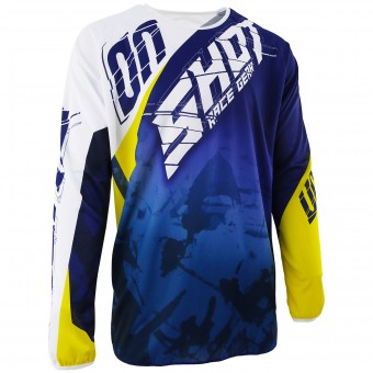 Motocross Jerseys SHOT Devo Squad Blue Yellow
