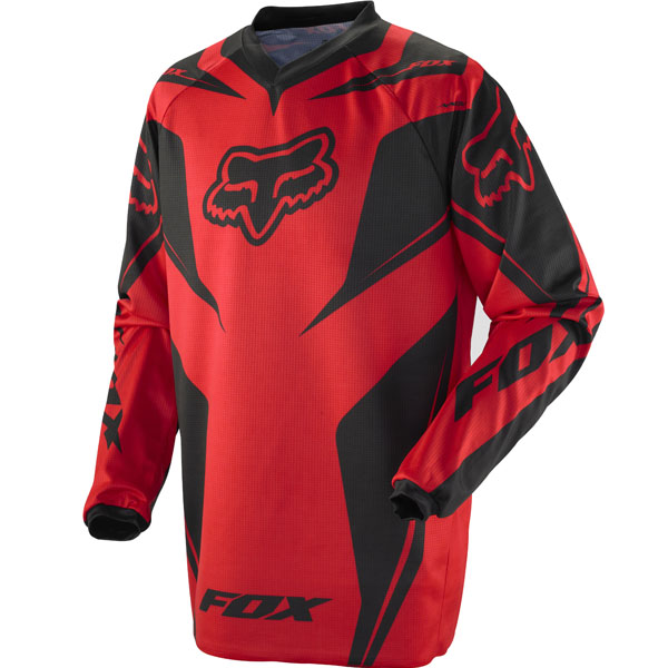 Motocross Jerseys FOX HC 180 Race Black Red