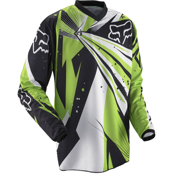Motocross Jerseys FOX HC 180 Undertow Kid Green